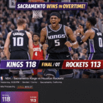 Kings vs Rockets